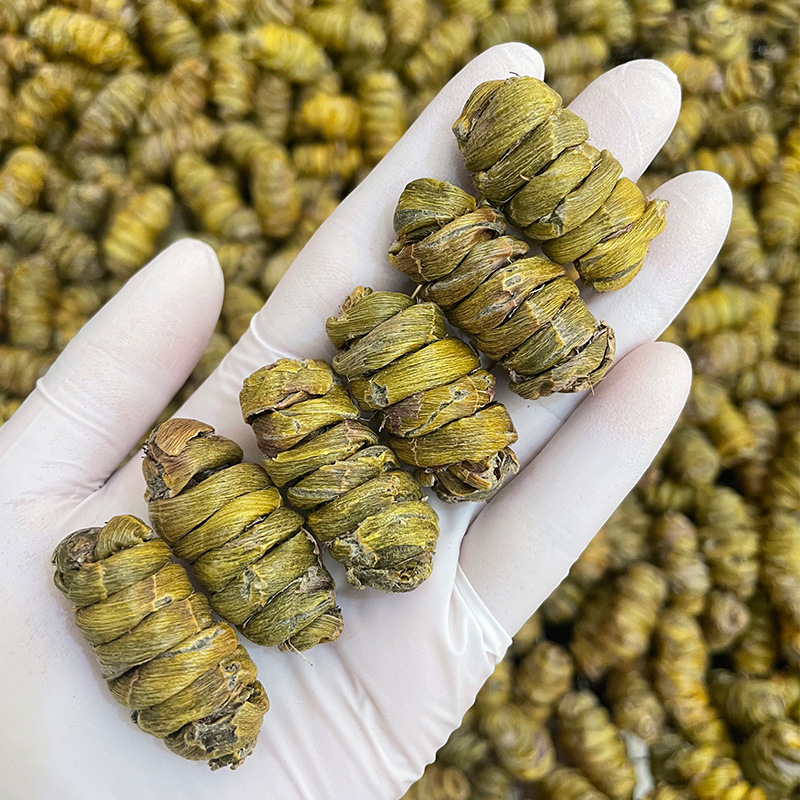 Tie Pi Shi Hu Dendrobium Feng Dou Dried Tieguan Dendrobium Stems Yunnan Grown 250g quality and texture