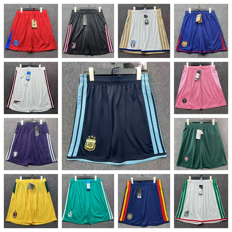 2526 Popular Fan Football Teams Real Madrid Argentina Napoli Ac Milan Season Football Sports Shorts 2526 Popular Fan Football Teams Real Madrid Argentina Napoli Ac Milan Season Football Sports Shorts