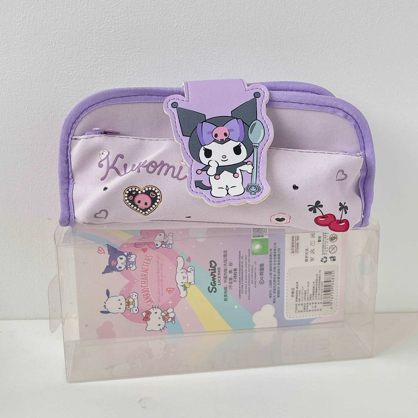 Sanrio Hello Kitty, оригинальная мультяшная косметичка-органайзер