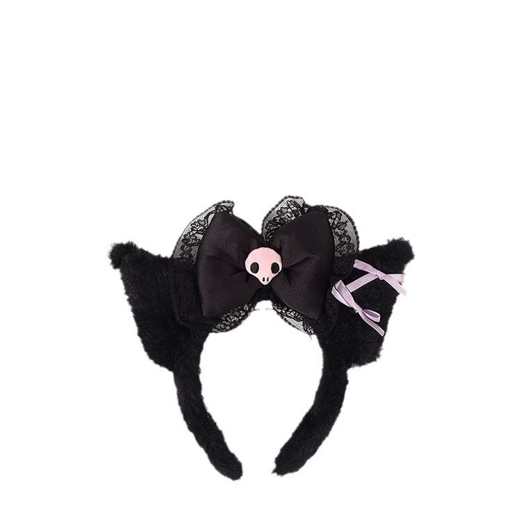 Плюшевый ободок для волос (Sanrio Hello Kitty) Lolita-бант, мягкие плюшевые уши, несколько цветов
