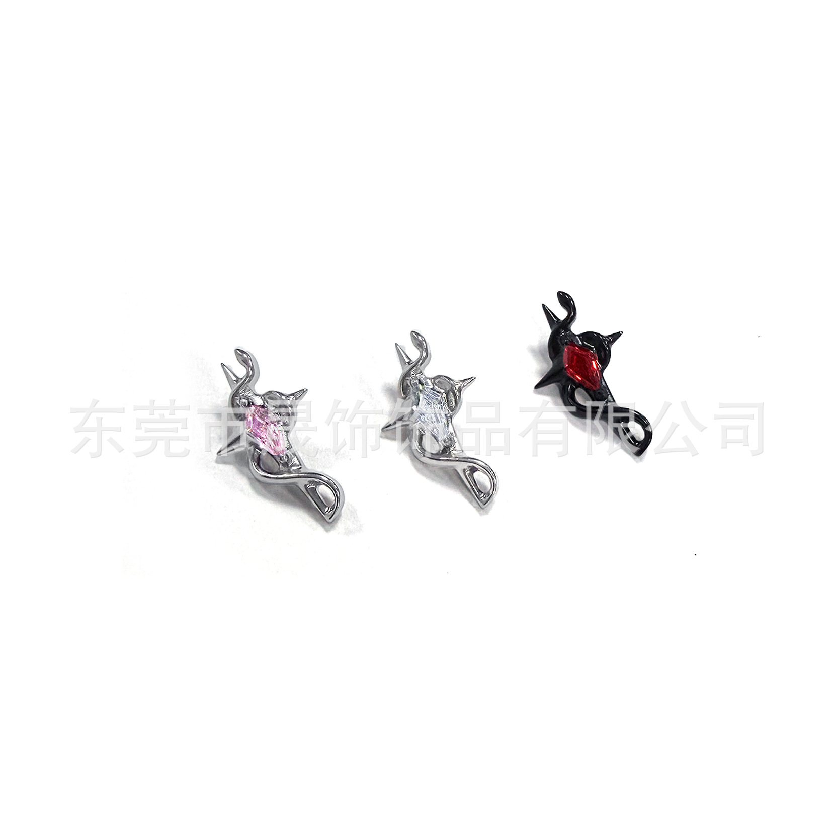 F136 Titanium Alloy Snake Wrap 四芒 Star Ear Stud G23 Titanium Internal Thread Cubic Zirconia Labret Stud Tongue Barbell 穿孔 Jewelry