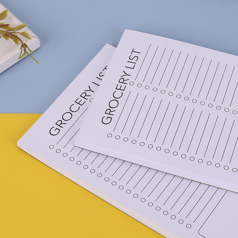 Fuente de la fábrica libro de notas magnético suave Inglés lindo estudiante de oficina cuaderno con titular de la pluma