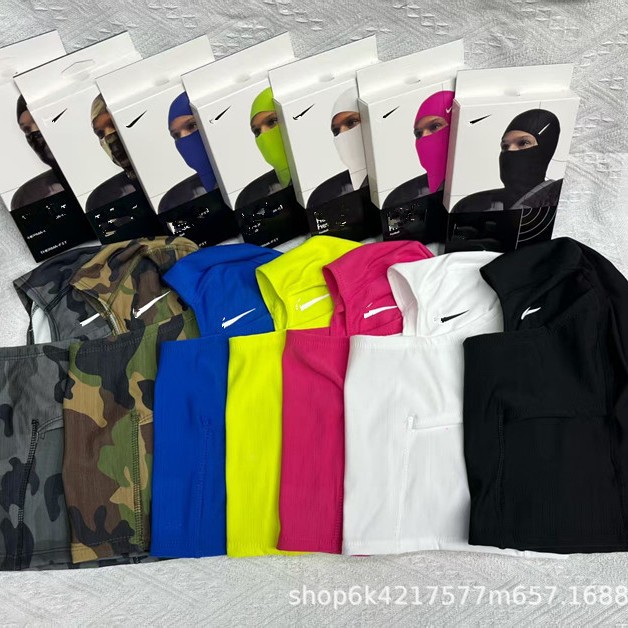 Cycling sports neck protector, cold-proof balaclava hat, ski hat for men, windproof and breathable protective pullover hat for cycling