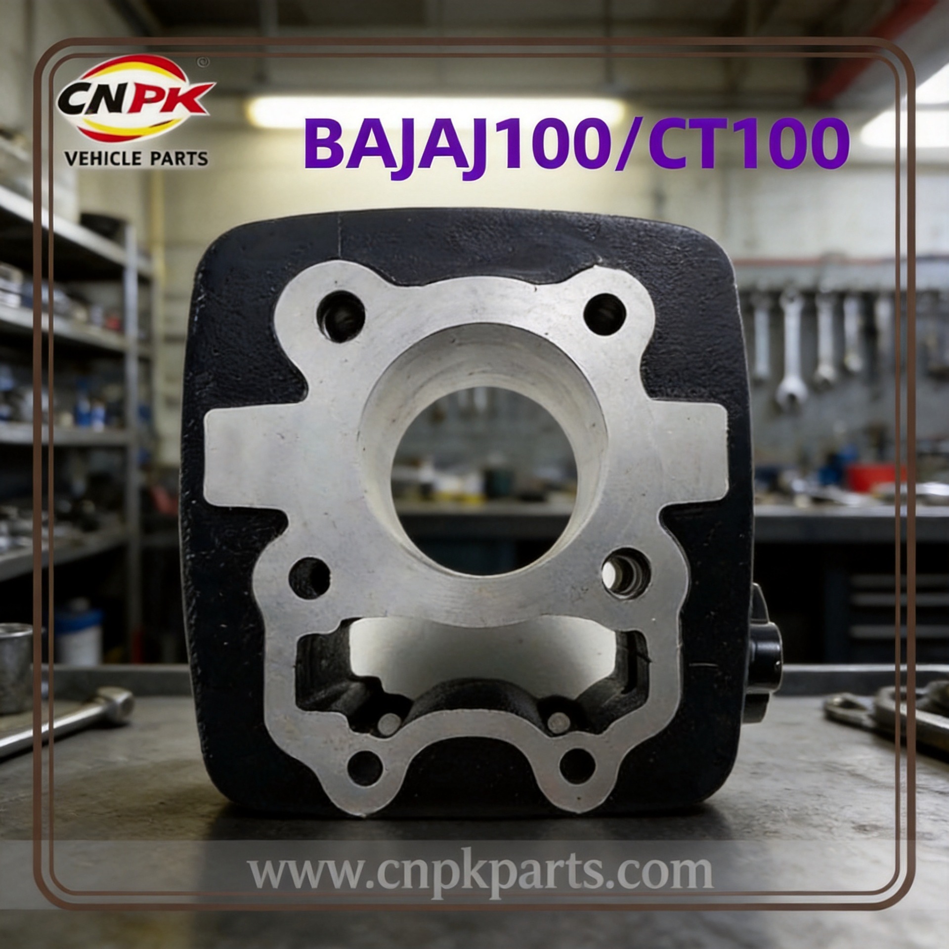 BAJAJ100 motorcycle cylinder assembly, export-quality parts, neutral packaging, please contact customer service for inquiries