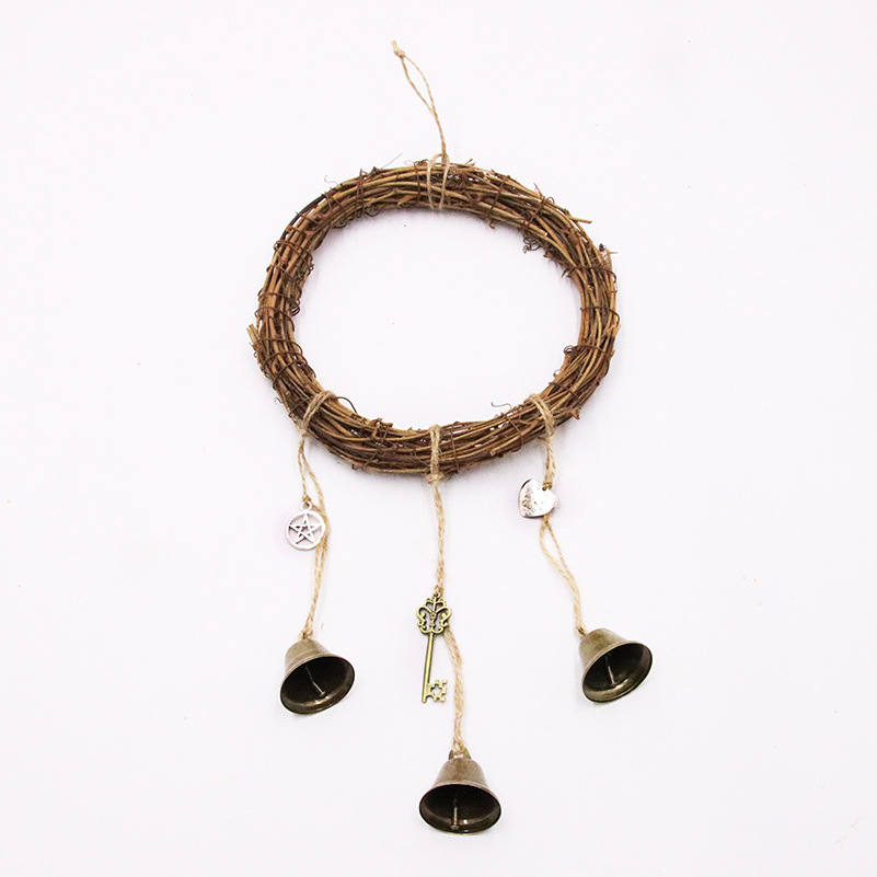 Amazon handmade dream catcher pine cone rattan ring ten ring…