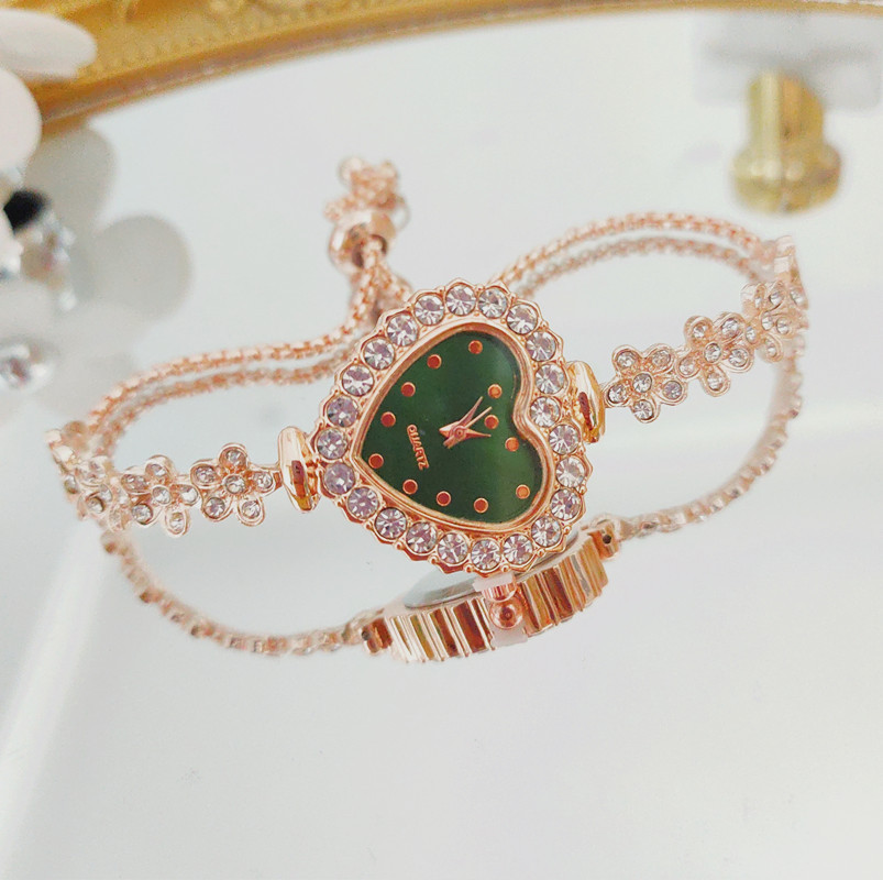 40g Weight Ordinary Glass Mirror Material Alloy Strap Material Watch Classification Pointer Display Type Buckle Buckle Style Heart-Shaped Dial Shape Holiday, Banquet, Selfie Occasion Quartz Movement Heart Shape Pattern Women's Gender Elegant, Lady Style Elegant Lady Heart Shape Buckle Quartz Watch Women's Watches 11