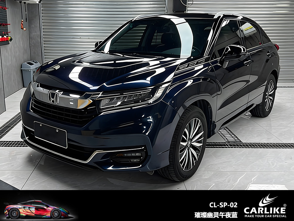 Carlake brillante camaleón coche que cambia de color película Ghost Midnight Purple body Film Ghost Midnight Blue full car Film