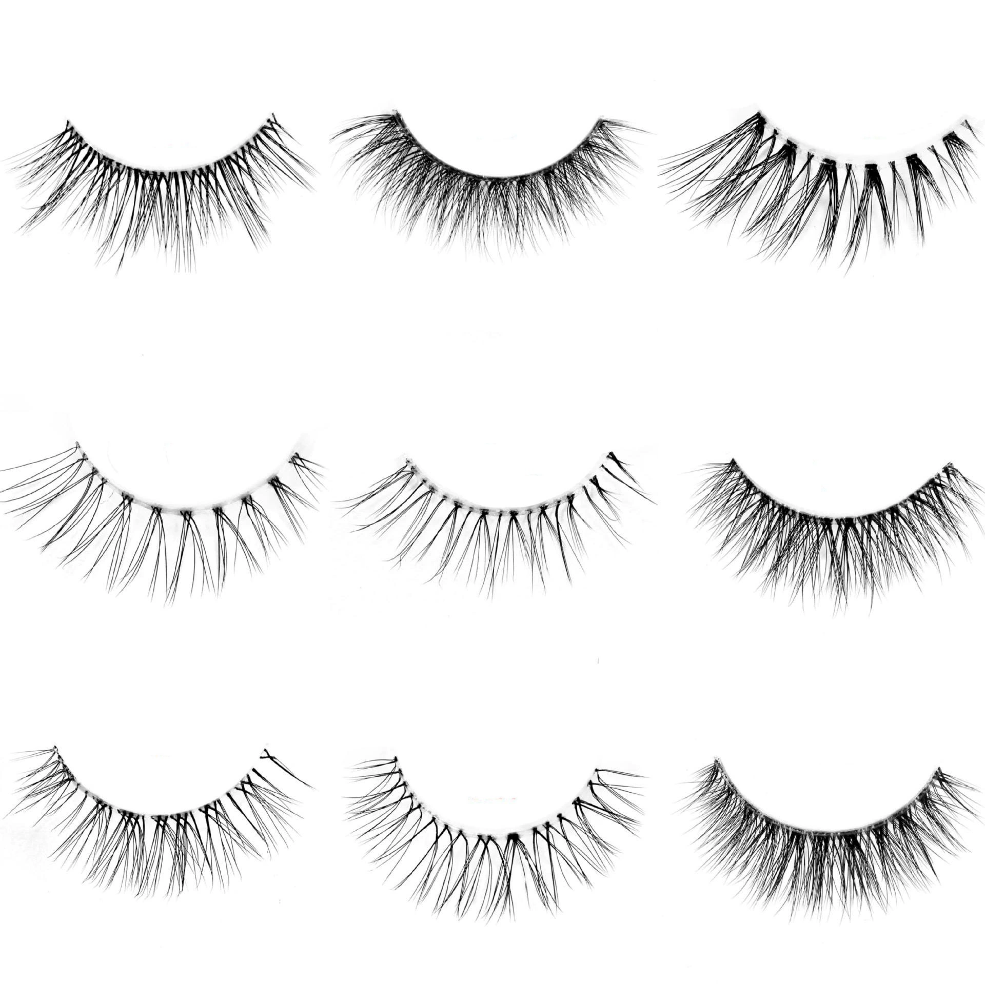 3D # ресницы 3D хрустальный стебель накладные ресницы одиночные пять пар производителей трансграничных прямых поставок eyelash 3D Lashes