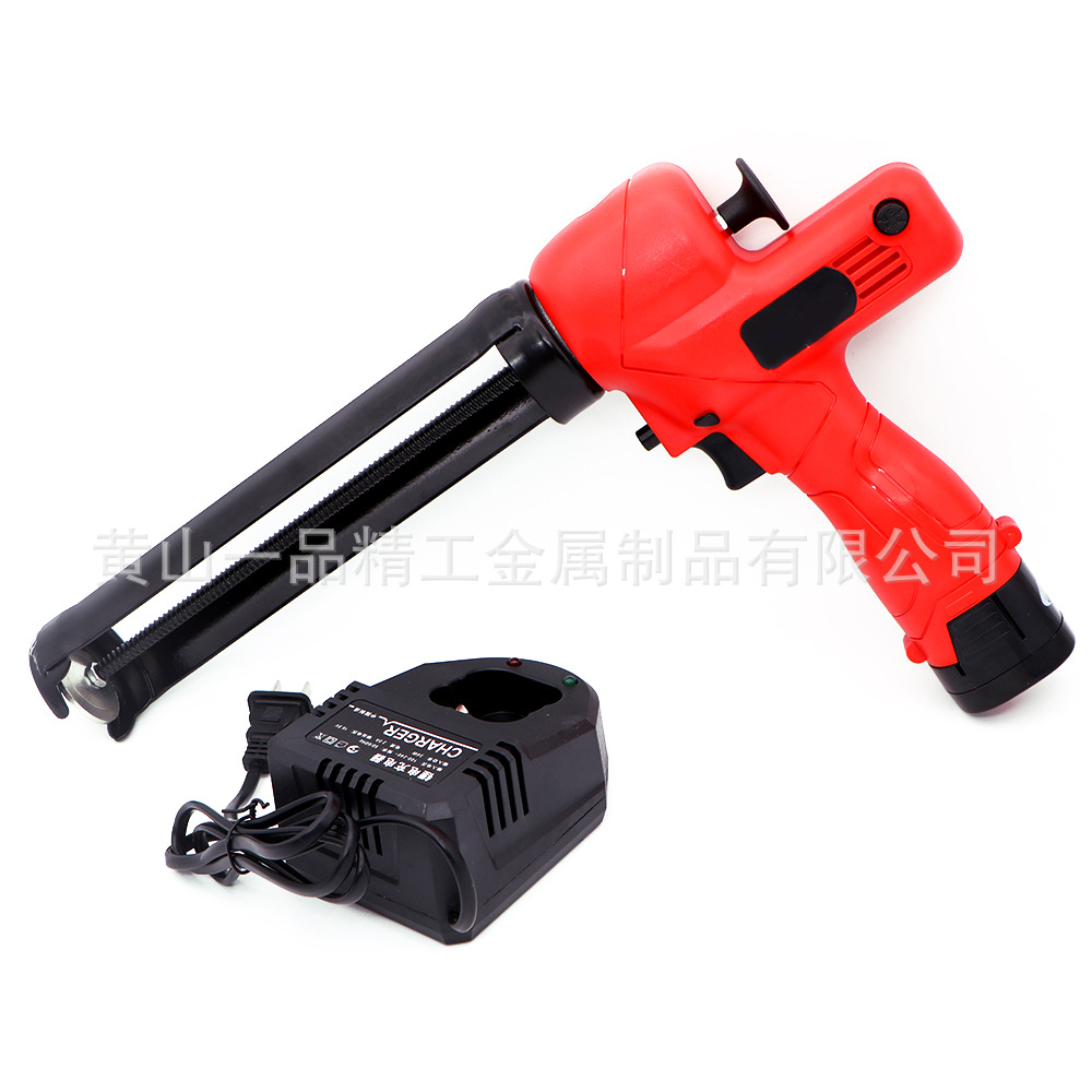 电动美缝打胶机 电动美缝胶枪抢 施工工具打胶枪双管套装瓷砖用