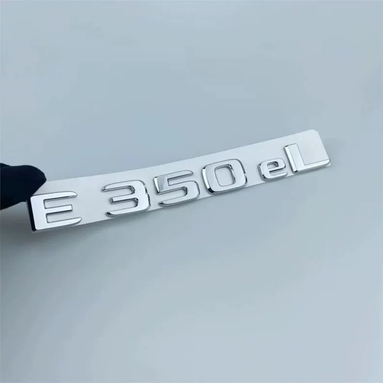 Suitable for Mercedes-Benz New Energy E-Class and New C-Class E350eL C350eL, used for modifying the rear emblem of hybrid vehicles