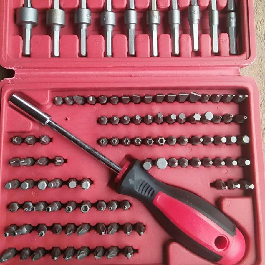 供应121PC套筒批头 组套家用工具