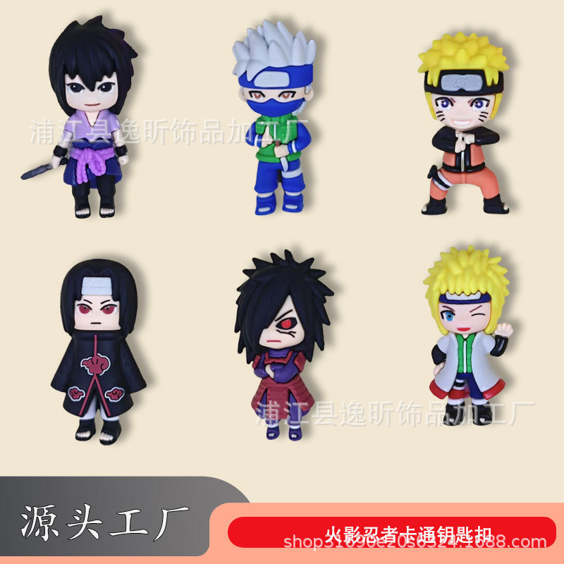 Naruto Keychain Naruto Kakashi Cartoon Doll Car Keychain Bag Pendant Small Gift Wholesale Naruto Keychain Naruto Kakashi Cartoon Doll Car Keychain Bag Pendant Small Gift Wholesale