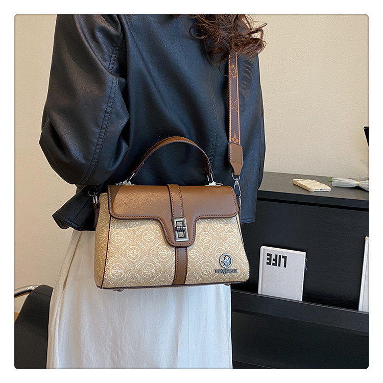 Grenzüberschreitende Damentaschen 2023 neue vielseitige kleine quadratische Taschen leichte Luxus-Textur-Handtaschen Pendler-Umhängetaschen Großhandel für Damen_voghion.com