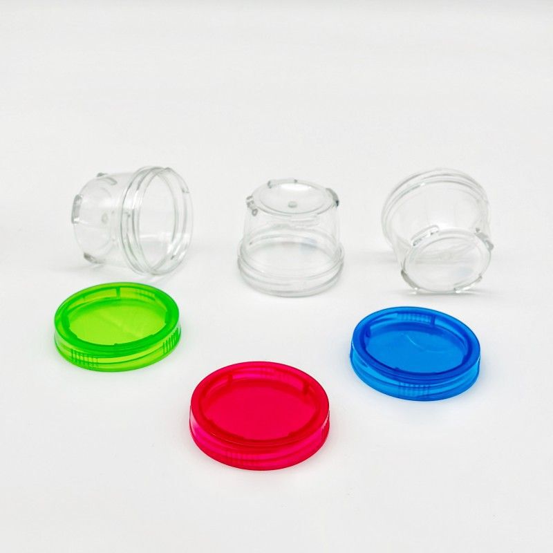 Pet 40ml重ね缶食品級密封缶茶葉キャンディー五穀雑穀アクセサリー彩色泥プラスチック貯蔵タンク|undefined