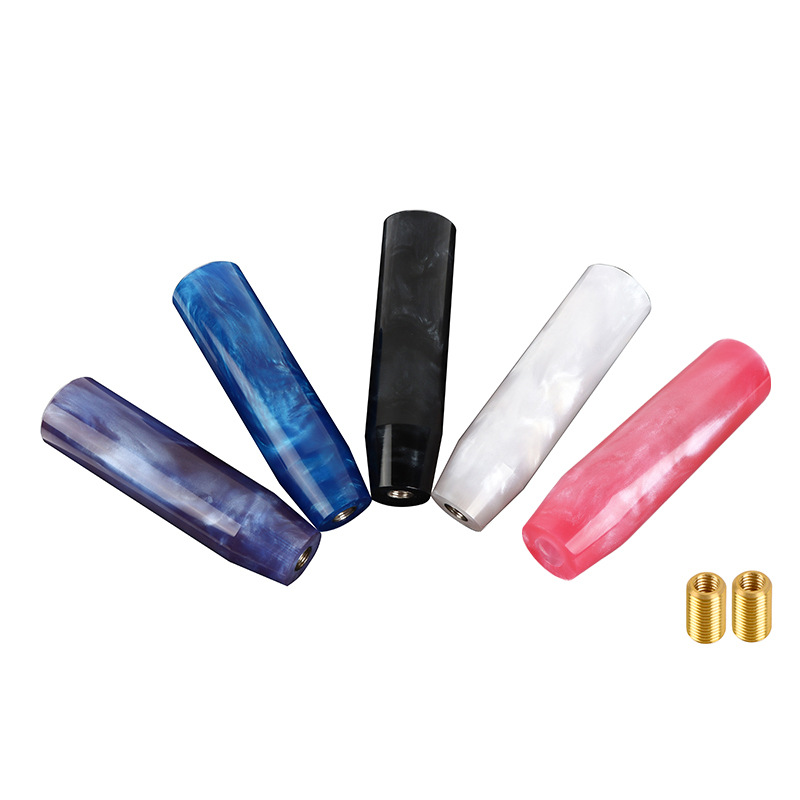 2024 new cross-domestic foreign trade car personality decoration modified cylindrical marble gear head universal belt accessories