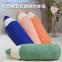创意毛绒玩具抱枕仿真彩色铅笔玩偶家居摆件影楼拍摄道具活动礼品