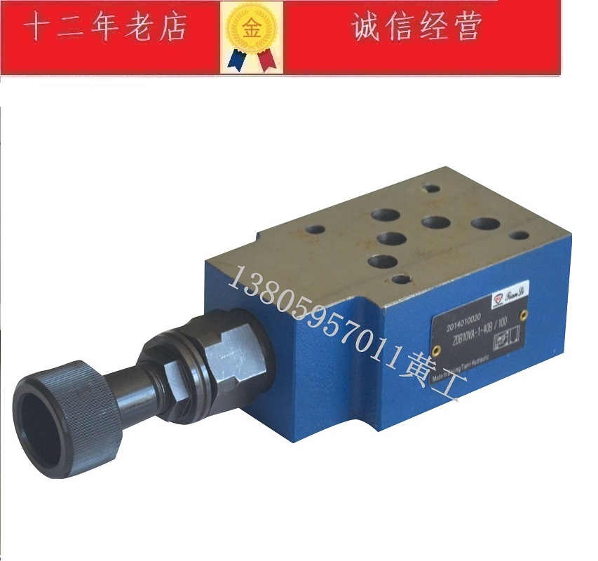 北京天力TIANLI溢流阀ZDB6VC-1-4X/315 200 100 50 ZDB6VD-1-4X/