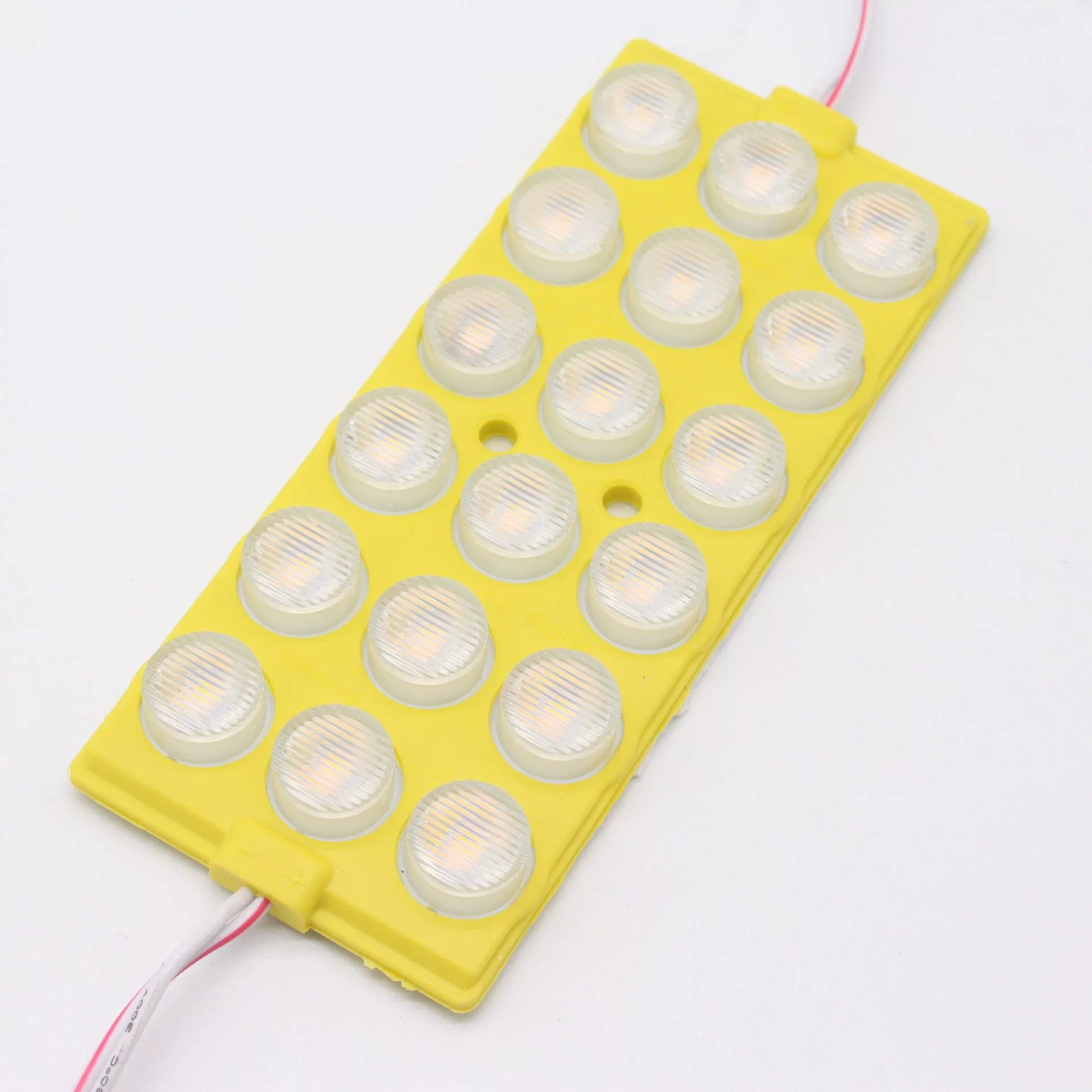 Боковой источник света 18 ламп двухрядный световой шарик светящий слово светодиодный водонепроницаемый модуль 12V24V Низковольтный рекламный фонарь