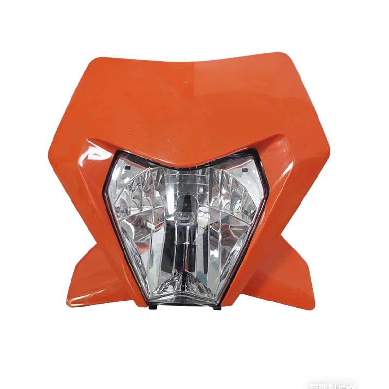 Motuoche LED Headlight for KTM EXC SXF XCW 300 2024 Off-Road Motorcycle (Motorcycle headlights, headlights) - orange
