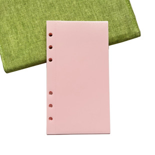 Cross-Border A6 Binder Notebook Student Accessories Detachable Notebook 6-Hole Cash Budget Pp Bag