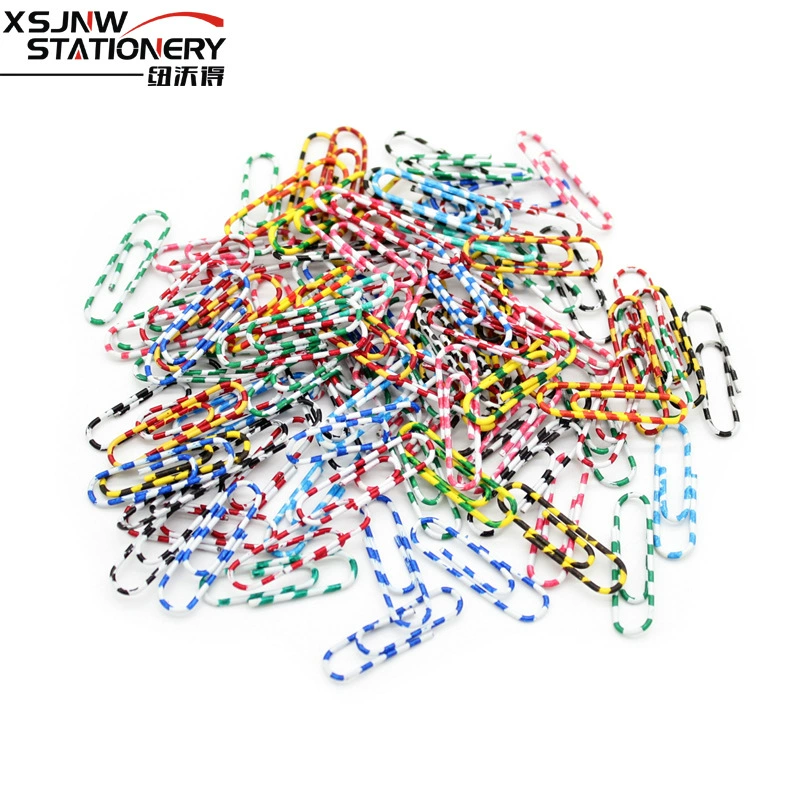 Офисные принадлежности канцелярские скрепки полоса цветная скрепка для бумаги костюм скрепки закладки данных фиксированной иглой