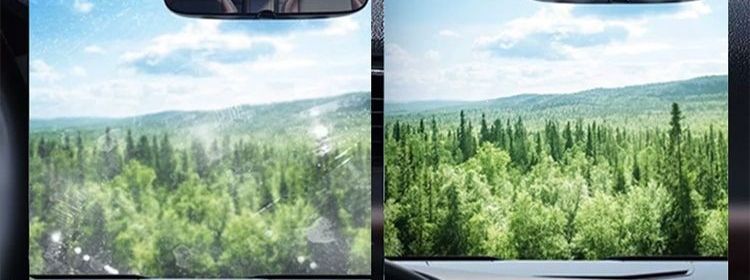 Glass water for cars, concentrated car coating, specialized for strong rain protection and oil film removal, suitable for car use to remove rain stains and repel water