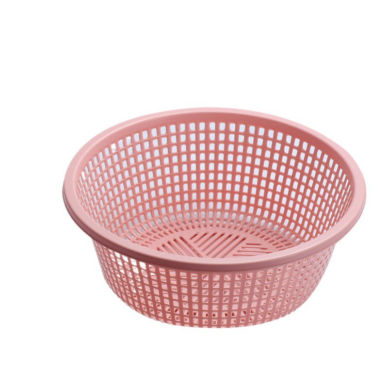 Cesta de drenaje gruesa Cesta de lavado de platos de plástico Cesta de lavado de arroz doméstica Cesta de frutas Cesta de cocina Cesta de lavado de platos gruesa