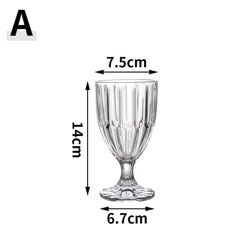 Taza de helado creativa al por mayor Tazón de helado estilo ins Tazón de bebida fría Batido de postre Tazón de vidrio Ensalada de frutas Tazón pequeño