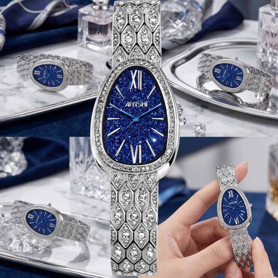 2024 new-aiyis AIYISHI watch women's domestic watch waterproof automatic Shi Ying 1886