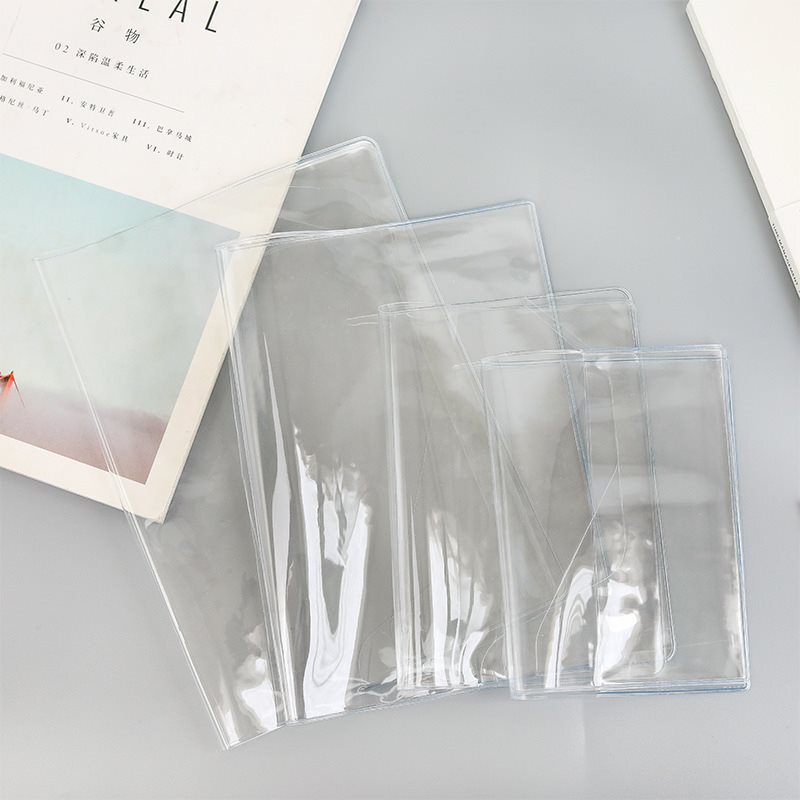 Protective Cover Handbook Pvca5 Handbook Book Cover Notebook Book Cover Waterproof Student A6 Transparent Book Cover Inner Core