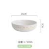White little daisy 6 -inch salad bowl