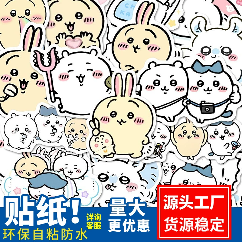 100 Ji Ikawa мультфильм милые наклейки Sanrio поршневая ручная книга мобильного телефона водонепроницаемая наклейка для ноутбука