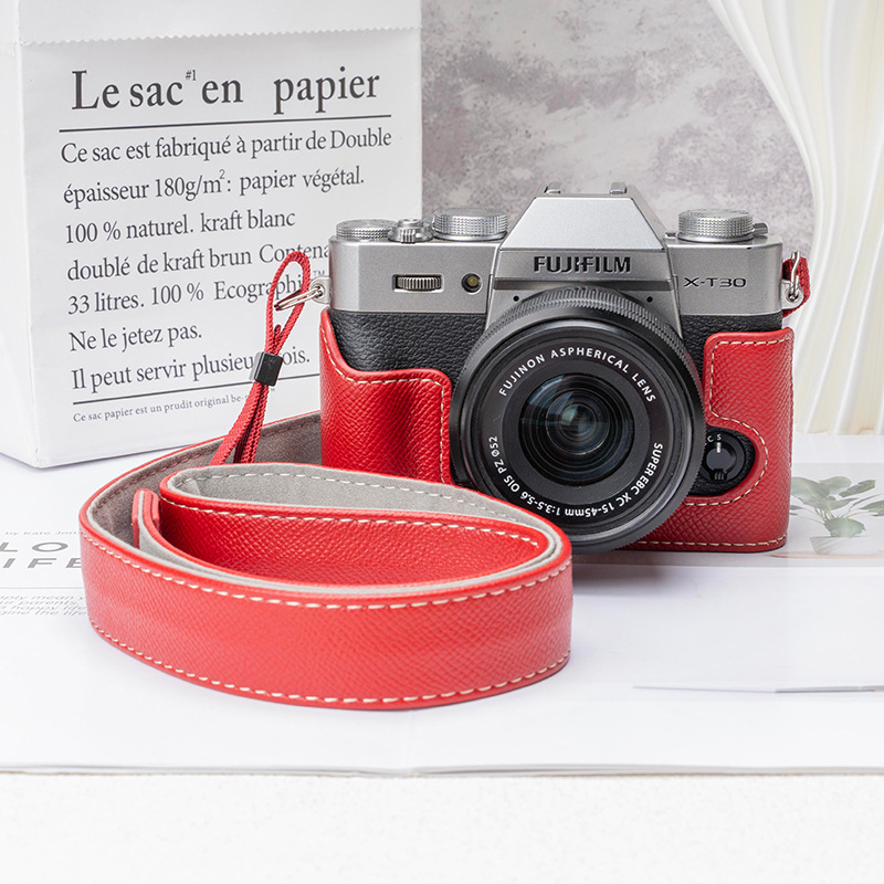 Funda protectora Fuji XS20 Bolsa para cámara XS10 Funda de cuero de segunda generación XH2S Bolsa base XT5X100VI Accesorios