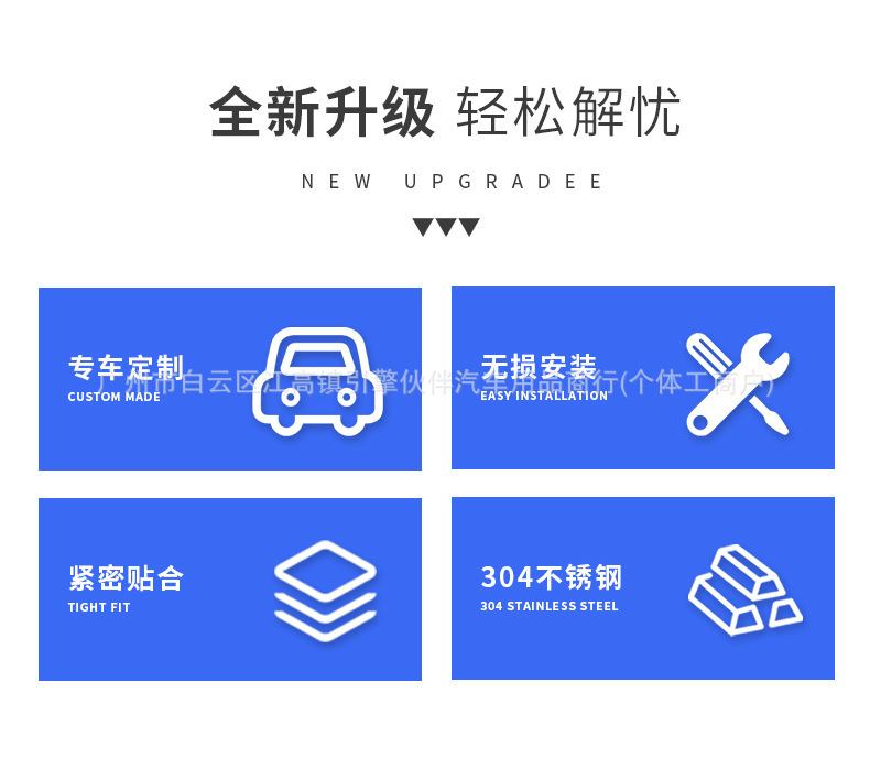 Suitable for Toyota Alphard 20 series, for modification of window, body, center pillar, door trim strips