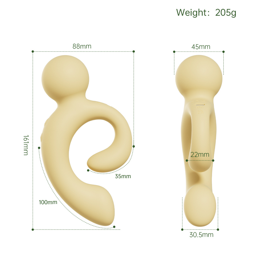 SFY-PP-006 Dual-Vibration Insertable Vibrating Rod, Body-Controlled Liquid Silicone — detail image 31