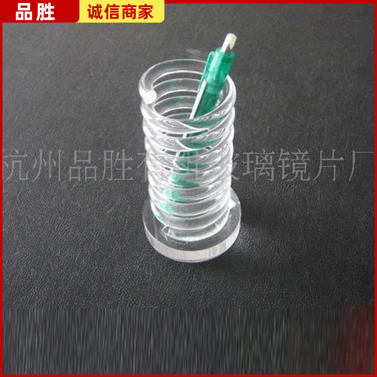 厂家供应新款水晶笔架 有机玻璃笔架