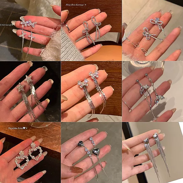 Ins style pearl earrings female niche light luxury Joker earrings high sense retro temperament earrings 925 silver needles wholesale