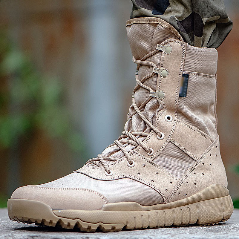 Breathable Summer Desert Boots For Men And Women Tactical Shoes_voghion.com