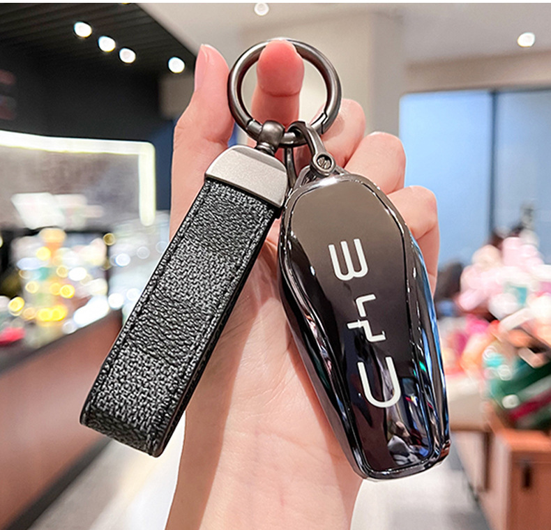 Suitable for Byd Dolphin Key Cover, Seagull Han Song Pro Tang Ev Qin Plus Dmi Yuan Destroyer 05 Car Key Case