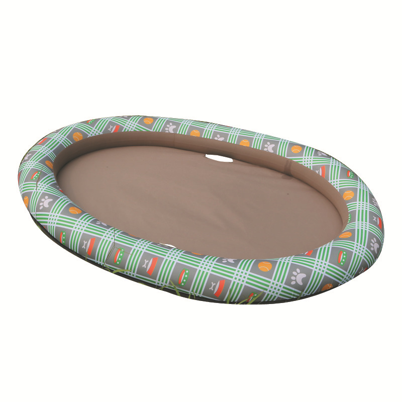 Inflatable Pet Float Green Style
