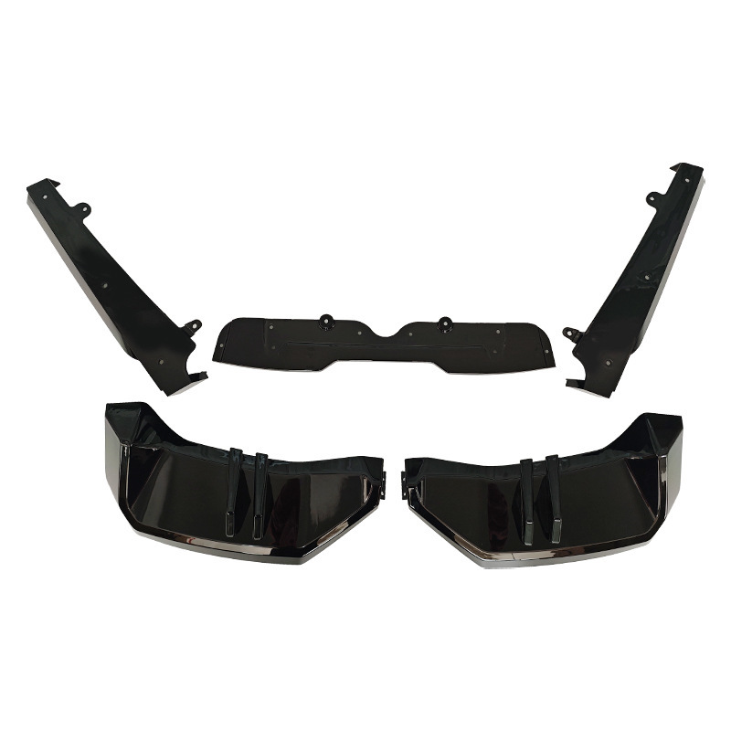 Suitable for BMW 5 Series G60 rear lip MP model rear diffuser rear bumper spoiler, overseas short-wheelbase version 24-26 models