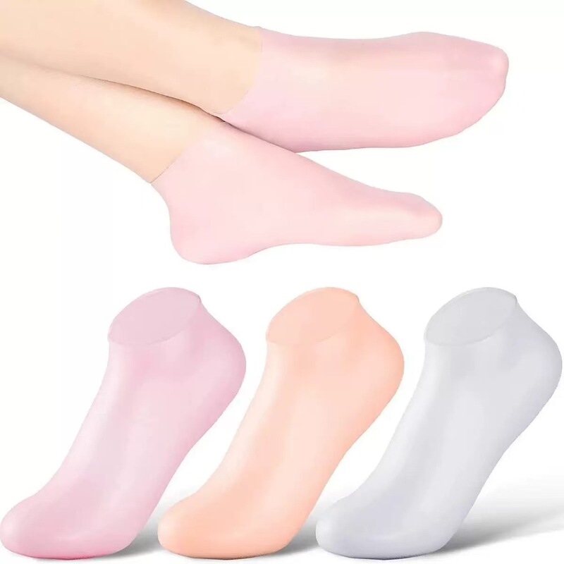 Explosive Silicone Skin Care Foot Cover Silicone Socks Silicone Foot Cover Moisturizing Care Socks Silicone Soft Beach Socks Explosive Silicone Skin Care Foot Cover Silicone Socks Silicone Foot Cover Moisturizing Care Socks Silicone Soft Beach Socks