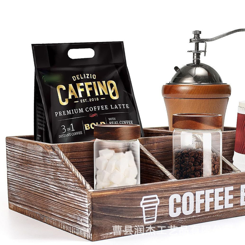 Bamboo Simple Mobile Phone Tablet Charging Cable Storage Box Wooden Desktop Device Charger Storage Wooden Box