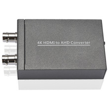 4K HDMI转AHD 1080P转换器同轴转换环通输出HDMI to AHD信号