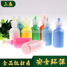 三乐厂家批发塑料瓶16ml30ml液体挤压瓶uv胶水瓶小滴瓶颜料包装瓶