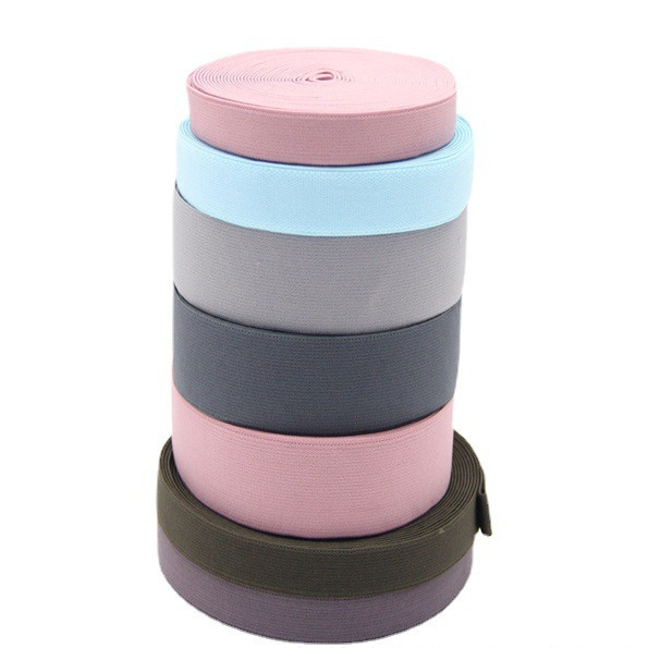 厂家直供尼龙无梭松紧带裤腰松紧带棒球帽松紧带女士内衣松紧带