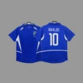 2002 Brazil Away + Custom 10