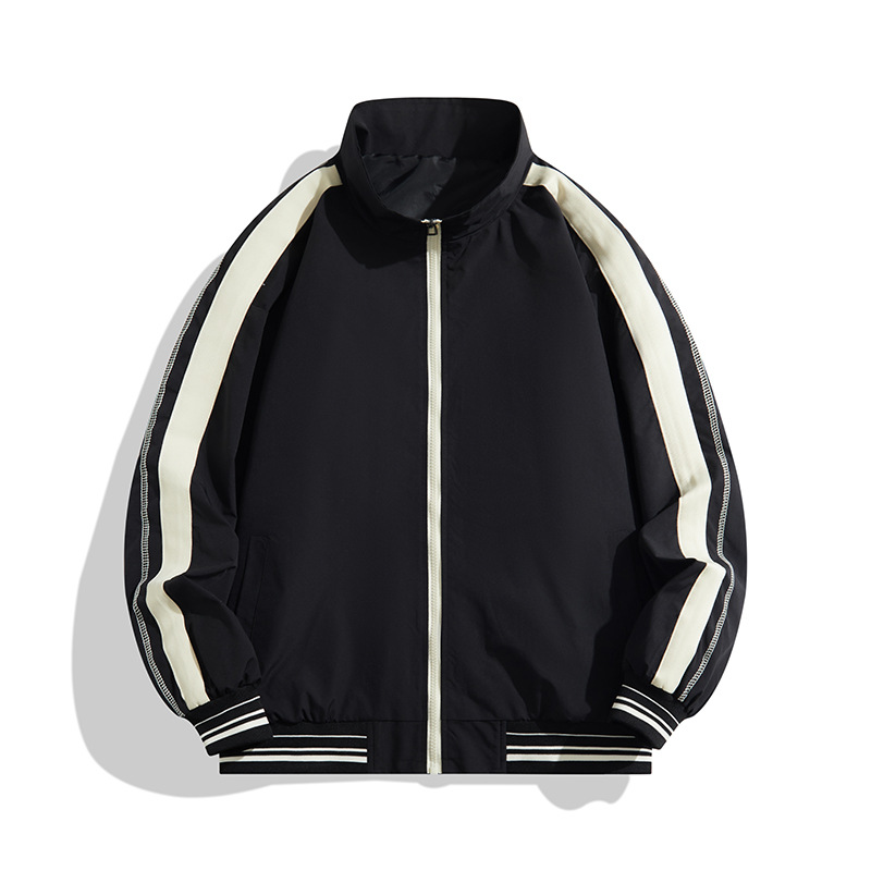 Nuevo estilo japonés fresco hombre chaqueta de cuello de moda callejera suelta pareja chaqueta de trabajo casual hombre chaqueta