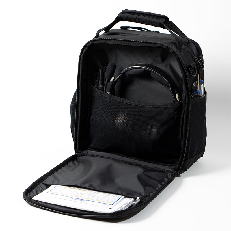 Factory Custom-Made Pilot Boarding Bag, Travel Crossbody Handbag, Work Commute Captain Flight Equipment Headset Bag