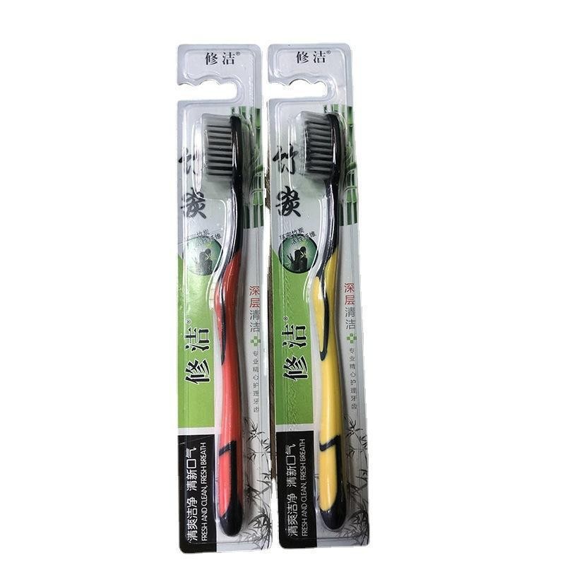 Cepillo de dientes de cerdas suaves de carbón de bambú pequeño Doctor Big doctor adulto embalaje independiente cepillo de dientes avanzado Hotel Home Retail Wholesale